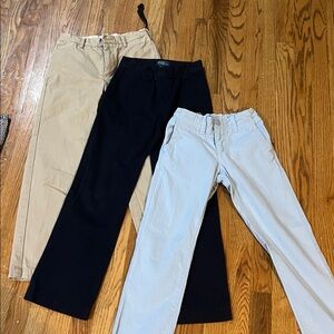 Boys navy and light blue pants